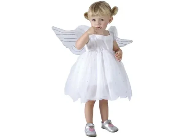 MaDe 50154 - Kostým na karneval - Andílek, 92-104 cm