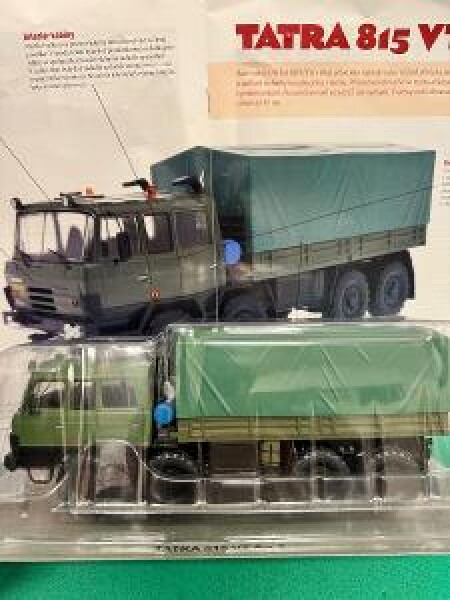 Tatra 815 8x8 deagostini Kultovni nakladaky 1:43