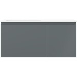 MEXEN/S - Orio koupelnová skříňka 100 cm s umyvadlem Otis levá, 1S, 1D, grafit mat/bílá mat 91A13-10047-3-BBFF66-W18L01