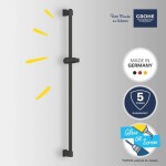 GROHE - Vitalio Universal Sprchová tyč 90 cm, matná černá 269612431