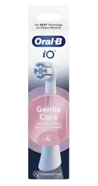 Oral-B iO Gentle Care bílá 4 ks / Náhradní hlavice / pro Oral-B iO (602167)