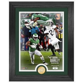 Obraz Philadelphia Eagles NFL Saquon Barkley LEAP Bronze Coin