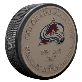 Mustang Puk Colorado Avalanche NHL Medallion Stanley Cup Years