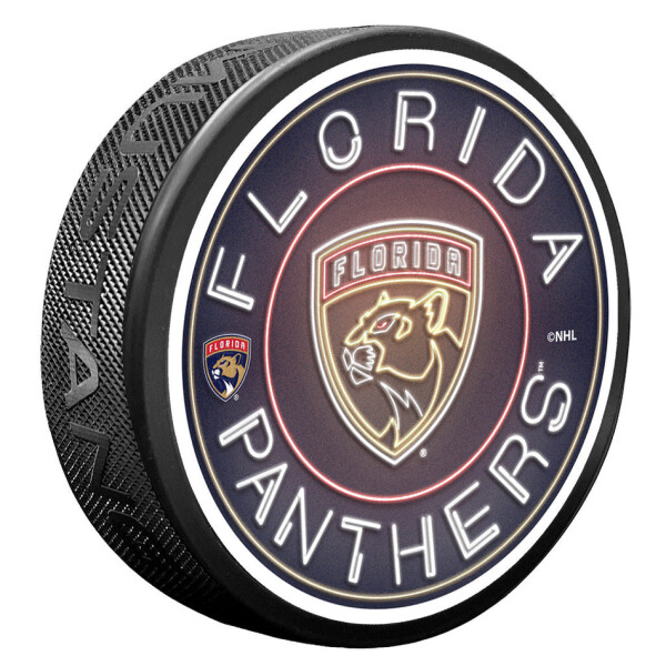 Mustang Puk Florida Panthers NHL Neon