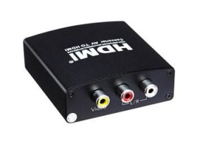 PremiumCord Převodník AV kompozitního signálu a stereo zvuku na HDMI 1080P - khcon-26