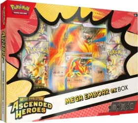 Rozbaleno - Pokémon TCG: ME02.5 Ascended Heroes - Mega Emboar - ex Box