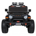 Mamido Elektrické autíčko Extreme Sport 4x4 s proměnlivou velikostí černé