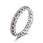 ELENYS Royal Fashion prsten Korunka Pink Velikost: 6 (EU: 51-53)