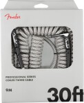 Fender Professional Coil Cable 30" White Tweed