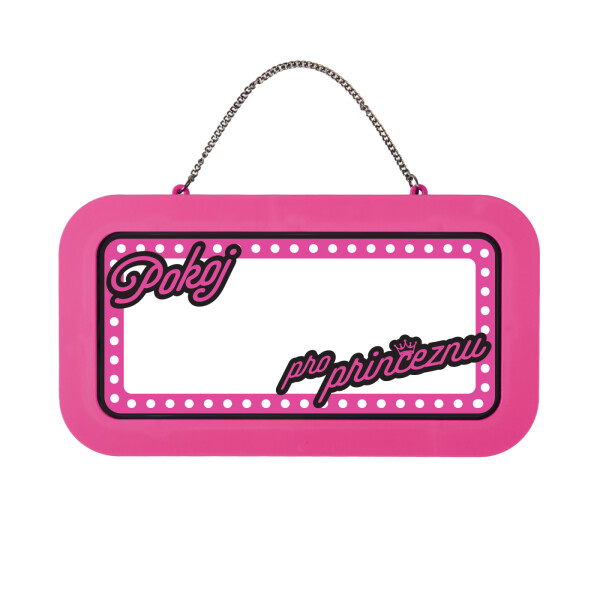 Neonová cedulka bez jména - Pokoj pro princeznu - Albi