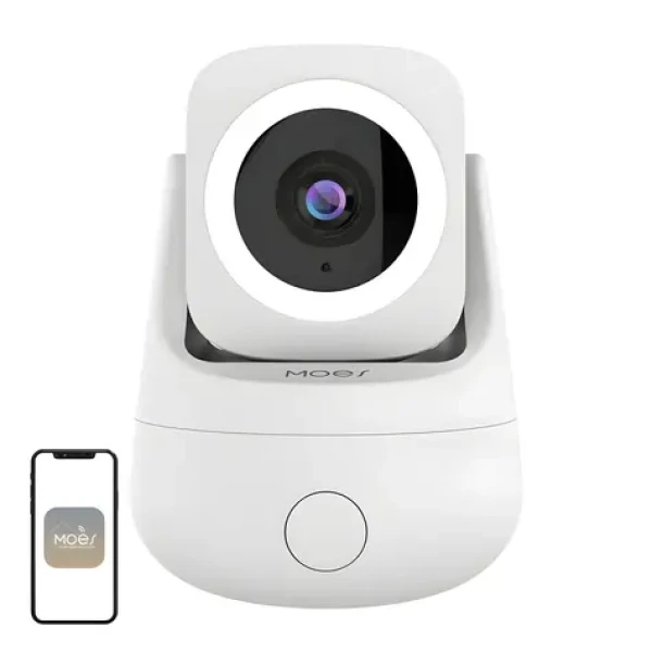 MOES WCM-P67 / Vnitřní IP kamera / 3 MP / PTZ 360°/180° / Wi-Fi / noční vidění (WCM-P67-MS)