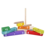 CUBIKA 14354 Hodiny s magnetickými ručičkami - dřevěná skládačka