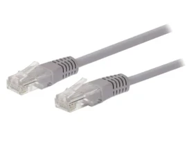 C-TECH patchcord Cat5e UTP 0.5 m šedá (8594125011314)