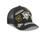 New Era Pánská kšiltovka Pittsburgh Penguins NHL 9FORTY M-Crown A-Frame Trucker All Over