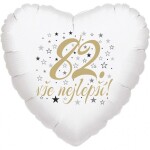 82. narozeniny balónek srdce Balonky.cz 82. narozeniny balónek srdce Balonky.cz
