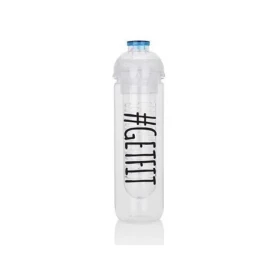 XD Design Láhev na vodu a ovoce Get Fit 500ml modrá (P436.815-GET)