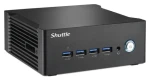 Shuttle NT10H5 černá / Mini-PC barebone / Intel Core Ultra 5 125H / Intel Arc / 2x SO-DIMM DDR5 / M.2 NVMe / Bez OS (NT10H5)