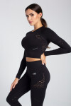 Dámský sportovní top RASHGUARD FITNESS GA černá