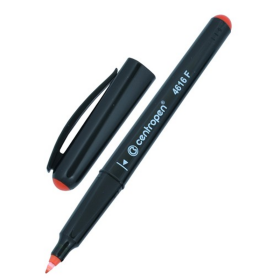 Liner Centropen 4616 na CD, DVD, BD disky, 0,6mm - červený