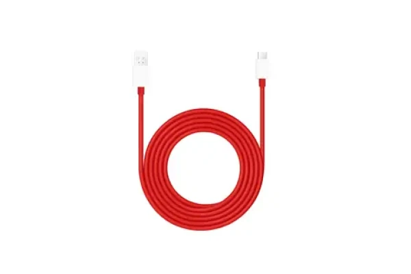OnePlus Warp Charge Datový kabel USB-A - USB-C 1.5m červená (5461100648)