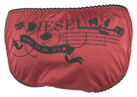 Dámské kalhotky DSLWFSCDBG bordó - Diesel bordo S