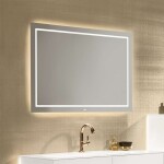 VILLEROY & BOCH - Finion Zrcadlo s LED osvětlením, 120x75x5 cm F6001200