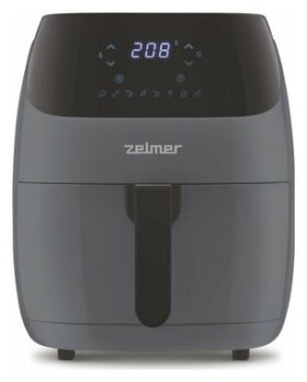 Zelmer ZAF5502G šedá / horkovzdušná fritéza / 1500W / 5 l / 8 programů (ZAF5502G)