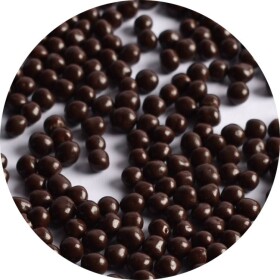 Crea Eurocao Cereální kuličky v hořké čokoládě 5 mm (100 g)
