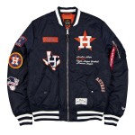 New Era Pánská bunda Houston Astros MLB Alpha Industries MA-1 Bomberjacke Velikost: M