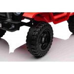 Mamido Elektrické autíčko OFF ROAD EXTREME 4x4 červené 24V | 200W | 50 kg | EVA | LED | 2,4Ghz | ECO kůže