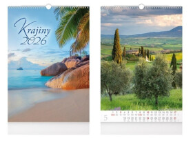 Krajiny 2026 - nástěnný kalendář