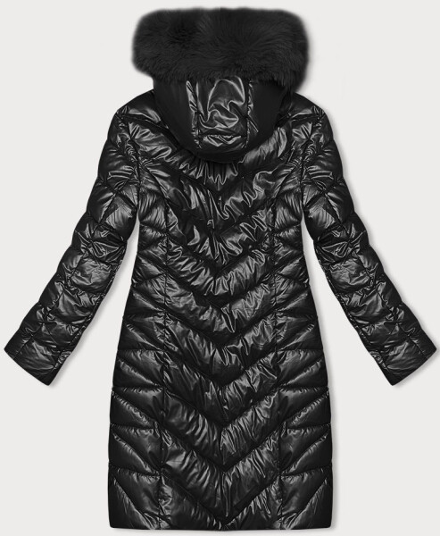 Černá dámská prošívaná zimní bunda J Style (16M9100-392) odstíny černé S (36)