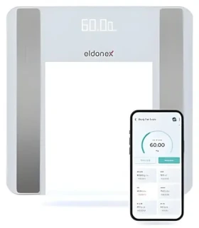 Eldonex BodyFit Pro bílá / Osobní váha / Digitální (EBS-1020-WH)