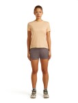 ICEBREAKER Wmns Mer Crush II Shorts, Bittersweet Hthr velikost: S