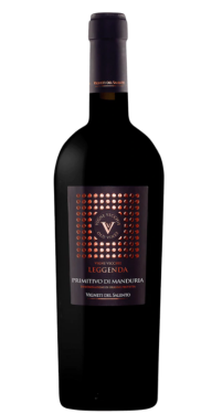 Vigne Vecchie Leggenda Primitivo di Manduria, 16%, 0,75L (holá lahev)