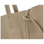 Luxusní dámská kožená kabelka na rameno Jane new, taupe