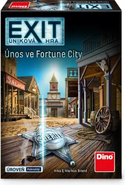 DINO EXIT Úniková hra: Únos ve Fortune City