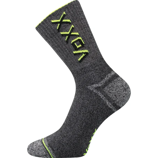 VOXX Ponožky froté sportovní HAWK neon žluté 35-38 111391