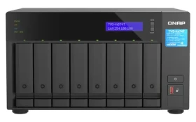 QNAP TVS-h874T-i9-64G / Intel Core i9 / 64GB DDR4 / 8x3.5" SATA III + 2x M.2 2280 / 2x 2.5GLAN (TVS-h874T-i9-64G)