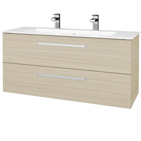 Dřevojas - Umyvadlová skříňka GIO SZZ2 120 - D04 Dub / Úchytka T01 / D04 Dub 407018A
