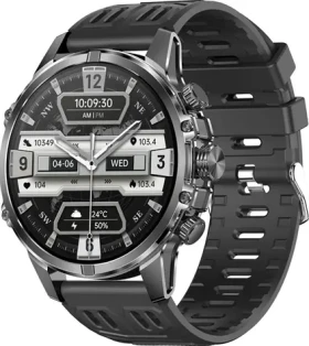 Blitzwolf BW-AT6 plus černá / Chytré hodinky / 1.75" / BT 5.3 / IP67 / Android iOS (BW-AT6 plus)