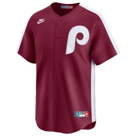 Nike Pánský dres Philadelphia Phillies MLB Cooperstown Limited Maroon Velikost: L