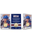 Mince NHL NHL Wayne Gretzky 1979-1999 Acrylic Bronze Coin Card