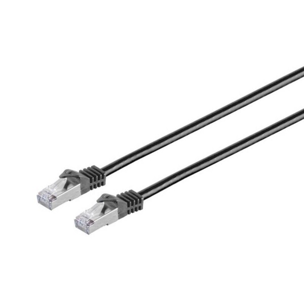 MicroConnect SFTP710S RJ45 síťové kabely, propojovací kabely 10 m černá 1 ks