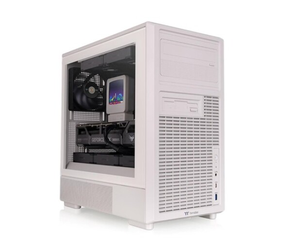 THERMALTAKE Case Retro 260 TG Micro Tower, mATX, Průhledná bočnice, 1x 120mm Fan, béžová EDF_964108