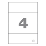 Samolepící etikety bílé SPOKO mm,