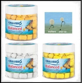 Cralusso Boilies Balanced Wafters 9x11mm 40g - N-Butyric Acid,Cralusso Boilies Balanced Wafters 9x11mm 40g - N-Butyric Acid