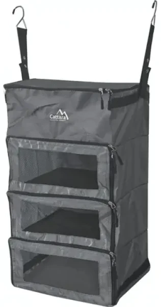 Cattara SPLIT / Závěsný organizér do stanu / 35 x 30 x 60 cm / 4 police (13384)