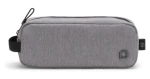 Dicota Eco Motion světle šedá / Pouzdro na příslušenství / recyklovaný polyester / 23 x 9 x 8 cm (D31882-RPET)