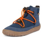 Chlapecké celoroční barefoot boty TEX TRACK Denim Froddo G3110257-1 - světle modrá - 31